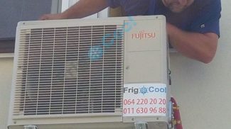 Postavljanje Fujitsu spoljasnje jedinice na nosace