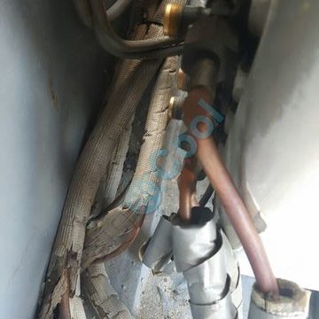 Usled vremenskih prilika posle nekoliko godina propadne izolacija na instalaciji klima uredjaja