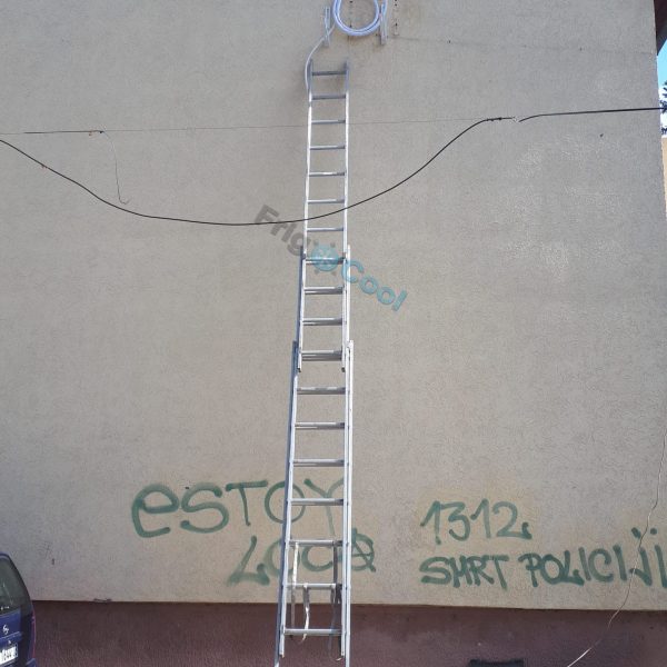 Priprema za montazu spoljasnje jedinice