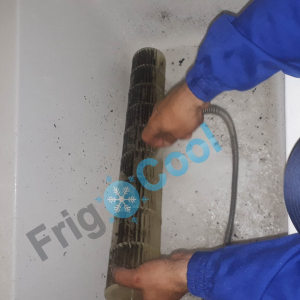 Jako zaprljana turbina klima uredjaja